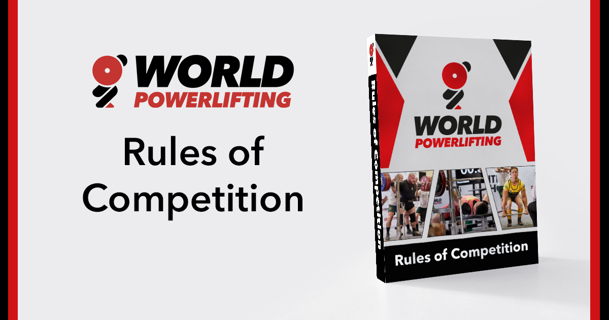 World Powerlifting Rulebook Updated - World Powerlifting