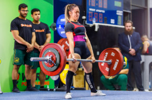Women's log lift world record