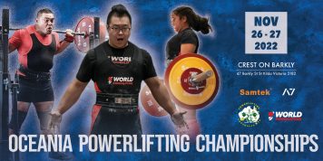 Enter The Oceania Championships - World Powerlifting